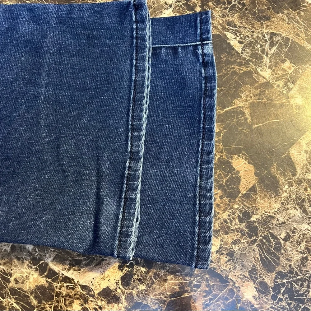 Calvin Klein Jeans Modern Boot Cut 29/8 Dark Wash Flared 5 Pockets Size 8 - Picture 12 of 12